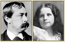 Francis Pharcellus y Virginia O'Hanlon.